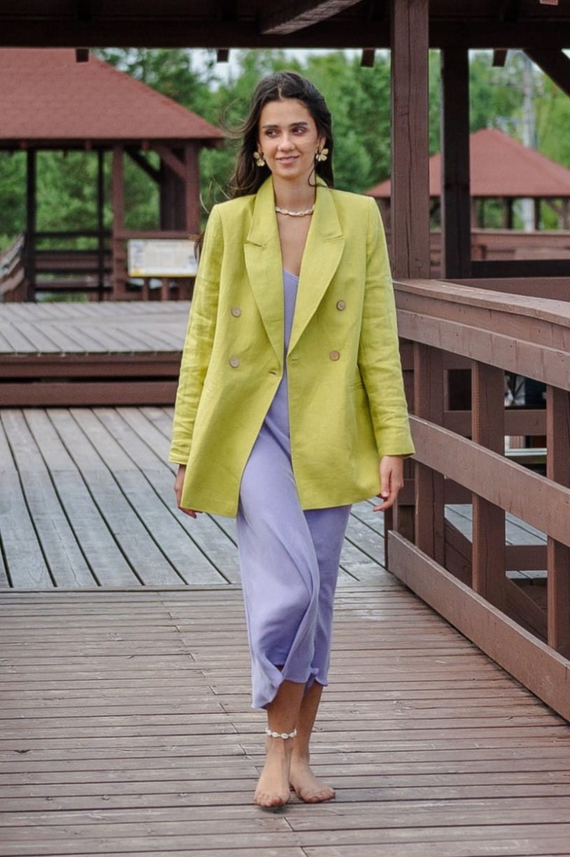 Lniana marynarka, GREEN APPL3.jpg