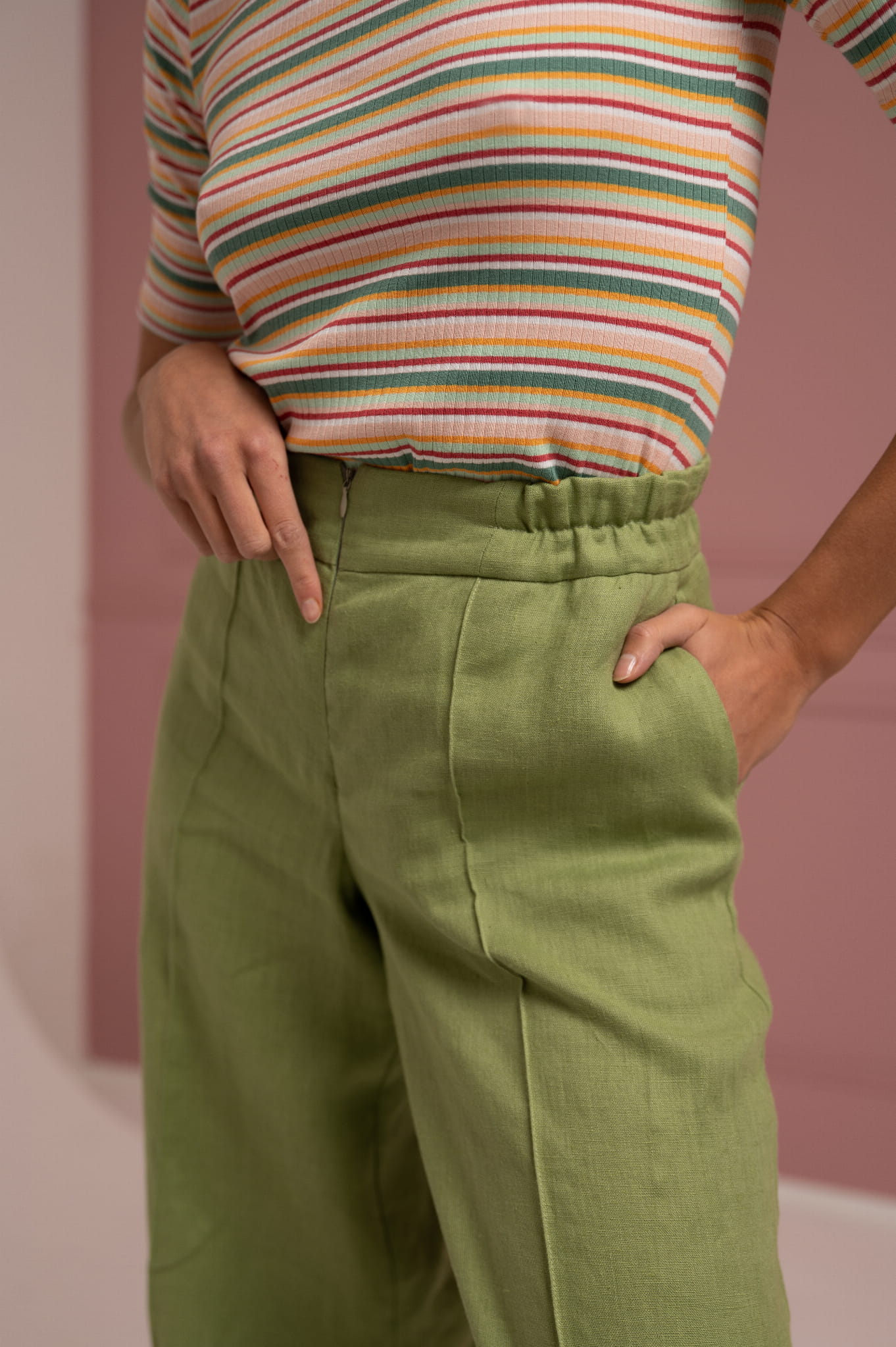 Lniane spodnie dzwony, AVOCADO_4.jpg